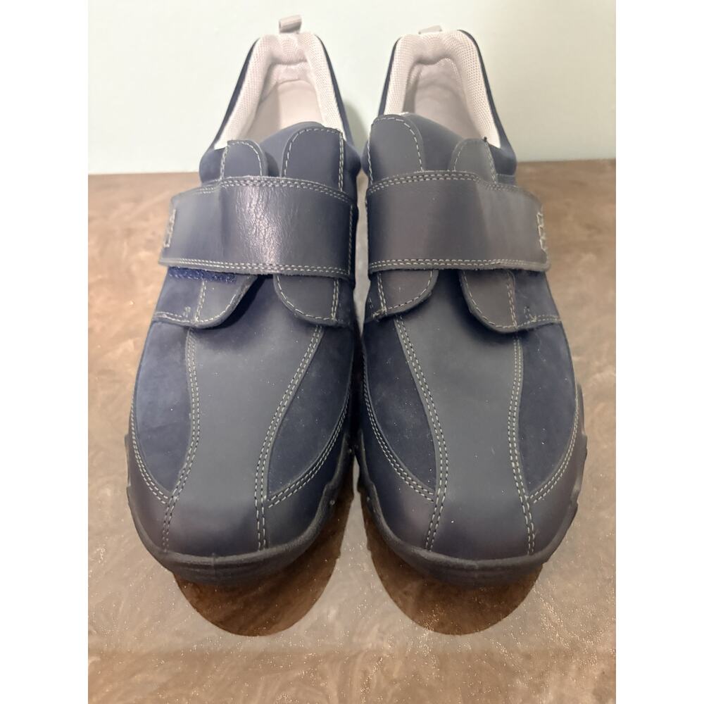 Hotter Comfort Concept Blue Suede Shoes Size 9.5 Womens‎